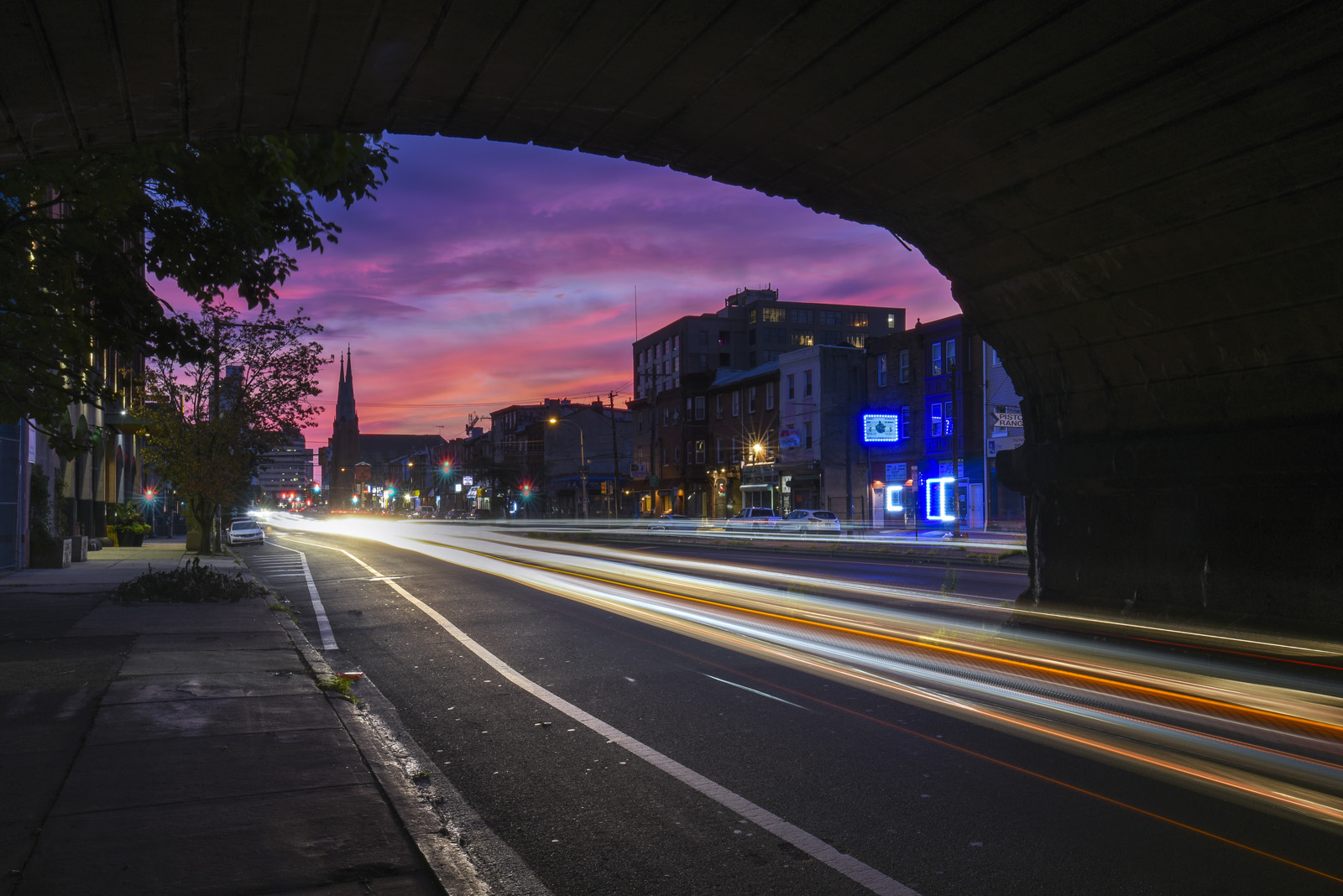 Philadelphia sunset